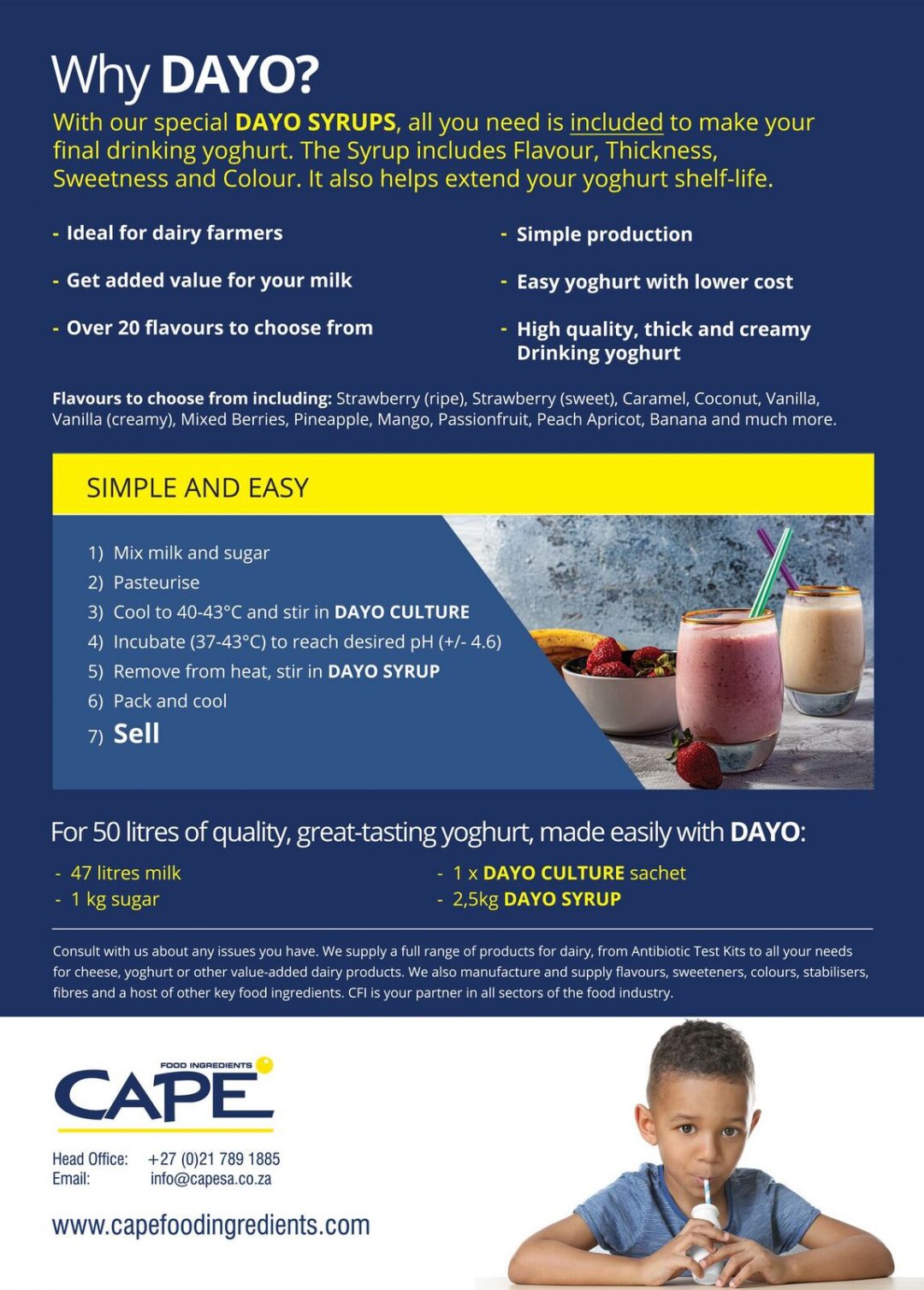 DAYO Flyer Back